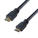 15m HDMI V2.0 4K UHD Active Connector Cable - Male to Male Gold Connectors + Ferrite Cores