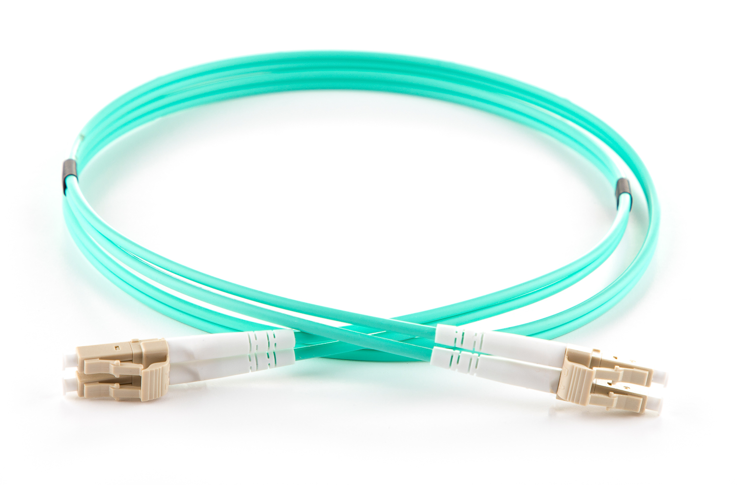 7m LC-LC OM4 Aqua 3mm Duplex Patch Cord