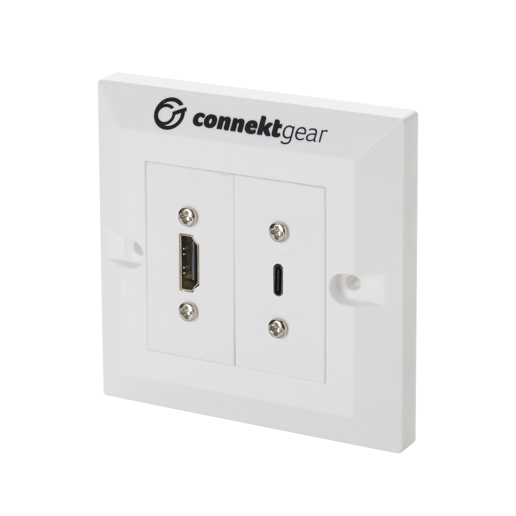 3m Single Gang HDMI/USB Type C AV Cable Kit with 2m Input Cables