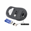 MO544 Wireless Full-Size 6 Button Optical Mouse - Black