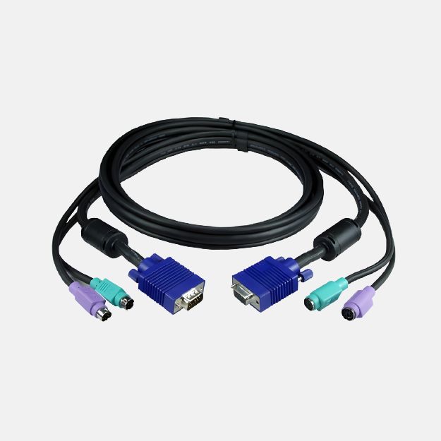 2m KVM VGA PS2 Cable