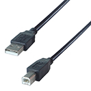 2m USB 2 Connector Cable A Male to B Male - High Speed