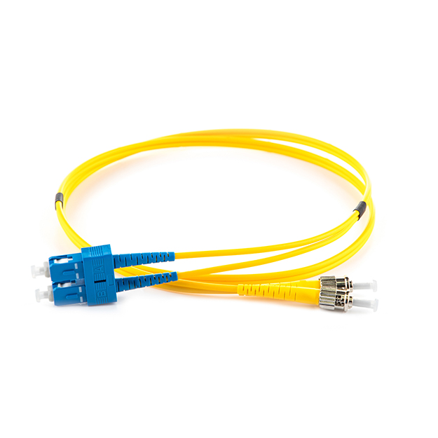 1m SC-ST OS2 Yellow 3mm Duplex Patch Cord