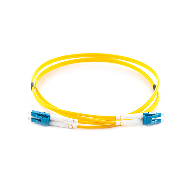 7m LC-LC OS2 Yellow 3mm Duplex Patch Cord