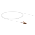 1m Simplex Pigtail Cable OM1 900um LC - White