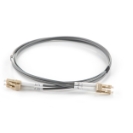 3m Duplex Fibre Optic Multi-Mode Cable OM1 62.5/125 Micron LC to LC - Grey 