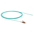 1m Simplex Pigtail Cable OM3 900um LC - Aqua