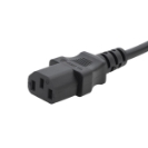 1m UK Mains Power Cable - UK Plug to C13 Socket
