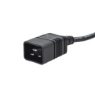 2m Mains Extension Heavy Duty Power Cable C20 Plug to C19 Socket