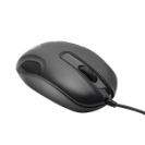 KB235 USB Standard UK Layout Keyboard & 3 Button Optical Mouse - Black