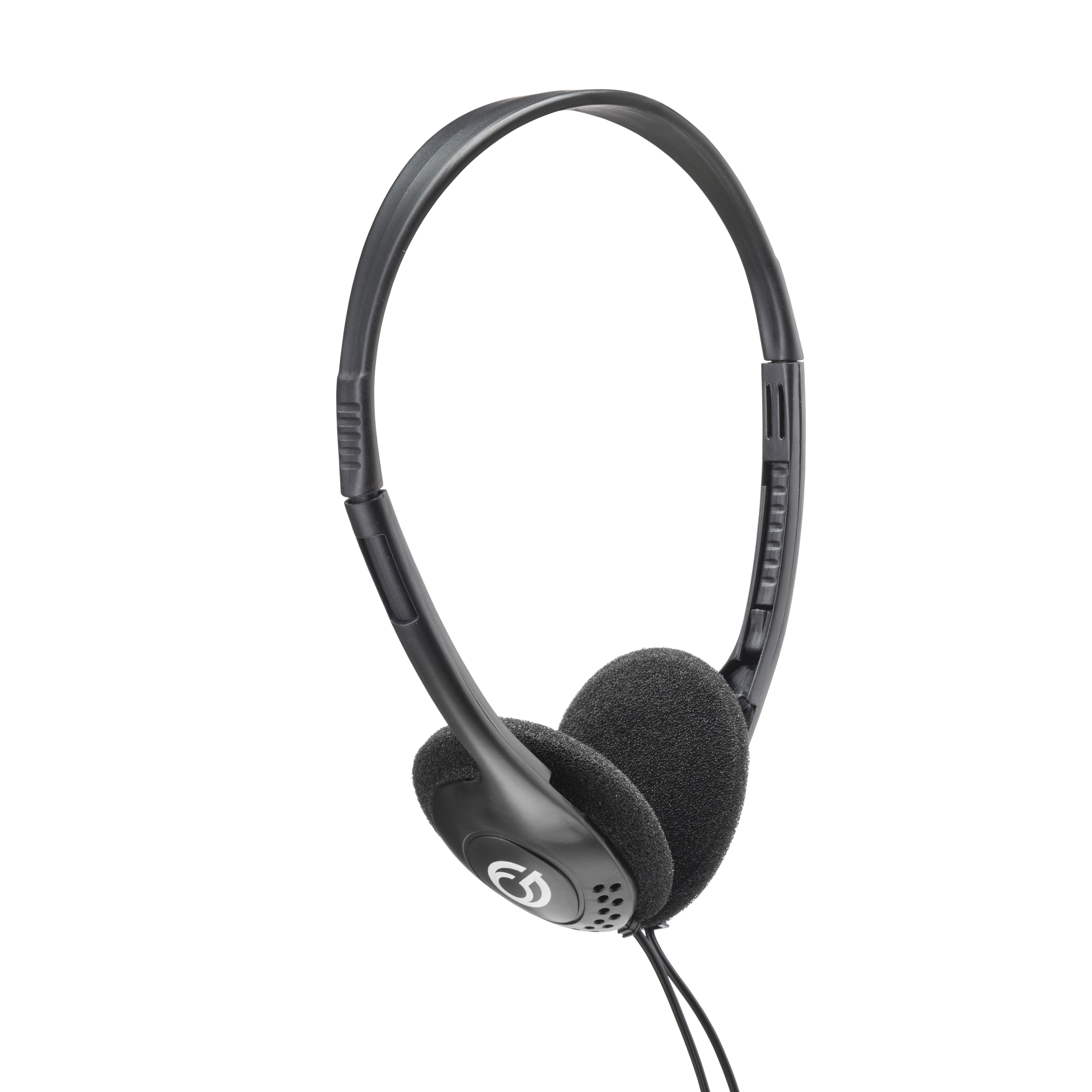 HP503 Basic Stereo PC On-Ear Headset with In-Line Mic and Volume...